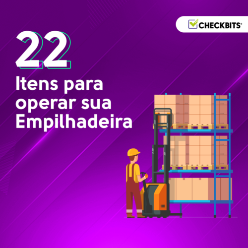 Banner de divulgação Checklist de Empilhadeira