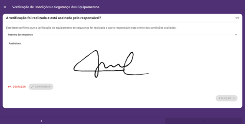 Assinatura digital em checklist: veja quando usar