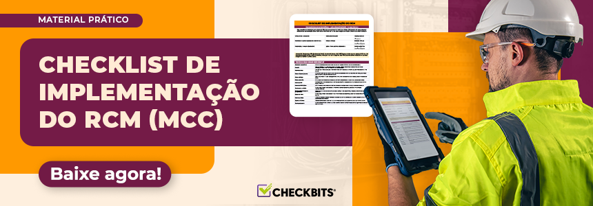Banner de divulgação do checklist de implementação do RCM