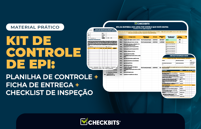 Modelo Kit de controle de EPI Modelo de planilha de controle de EPI