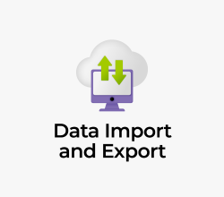 Data import and export